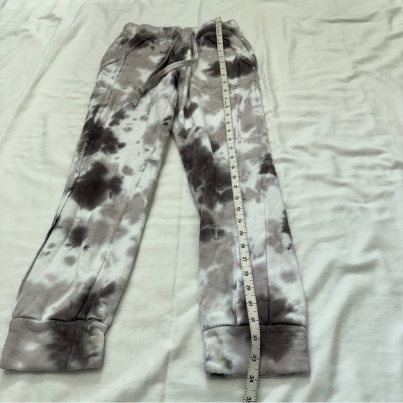 Free People FP Movement XS Work It Out Joggers Sweat Pants Gray Tie Dye Lounge - Picture 6 of 9